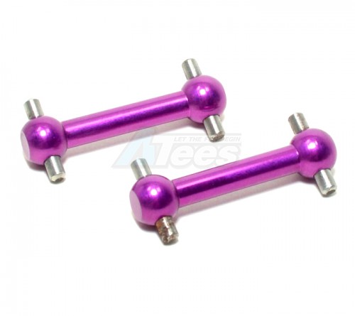 GPM Racing Tamiya TT-01 Aluminum Front/rear Dog Bone (31mm) -1 Pair Purple