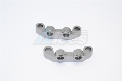 GPM Racing Tamiya TT-02 Aluminum Front & Rear Lower Arm Bulk - 1 Pair Gun Metal