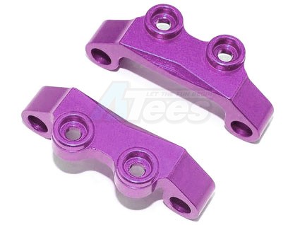 GPM Racing Tamiya TT-02 Aluminum Front & Rear Lower Arm Bulk - 1 Pair Purple