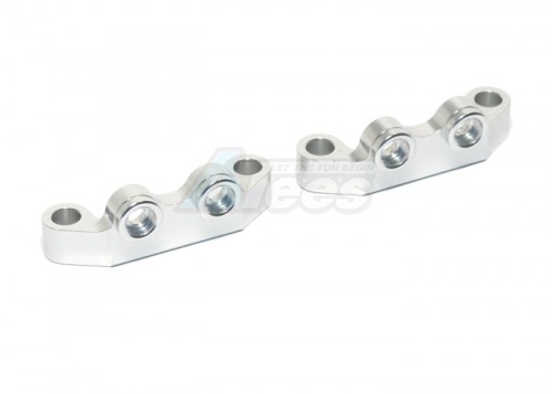 GPM Racing Tamiya TT-02 Aluminum Front & Rear Lower Arm Bulk - 1 Pair Silver