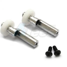 GPM Racing Tamiya TT-02 Aluminum Battery Post - 1pr Blue