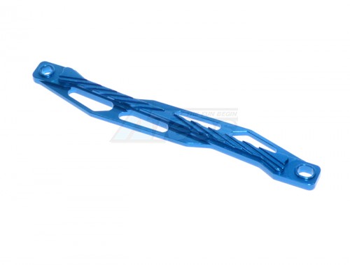 GPM Racing Tamiya TT-02 Aluminum Battery Holder Plate With Heat Sink - 1pc Blue