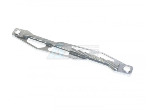 GPM Racing Tamiya TT-02 Aluminum Battery Holder Plate With Heat Sink - 1 Pc Silver