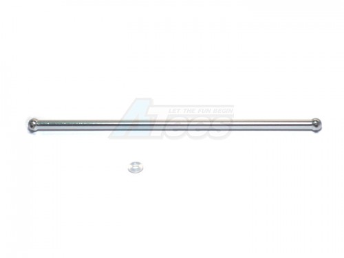 GPM Racing Tamiya TT-02 Aluminium Main Shaft - 1Pc Silver