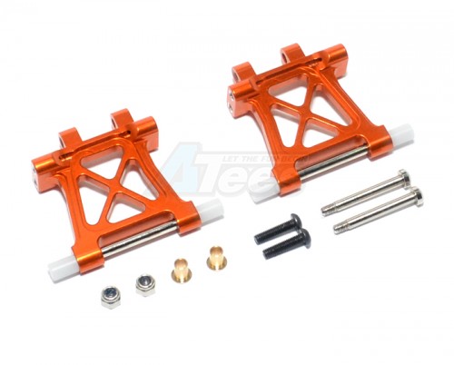 GPM Racing Tamiya TT-02 Aluminum Rear Adjustable Lower Arm - 1pr Orange