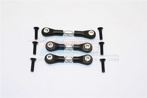 GPM Racing Tamiya TT-02 Aluminum Steering Tie Rod - 1set Silver