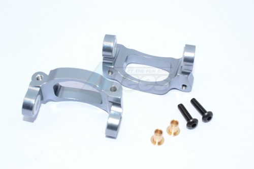 GPM Racing Tamiya TT-02B Aluminium C-Hub - 1Pair Gun Metal