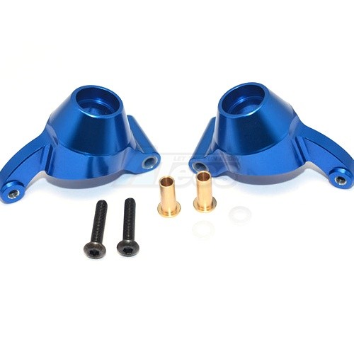 GPM Racing Tamiya TT-02B Aluminium Rear Knuckle Arm - 1Pair Blue