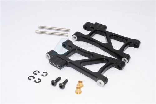GPM Racing Tamiya TT-02B Aluminium Front Lower Arm - 1Pair Black