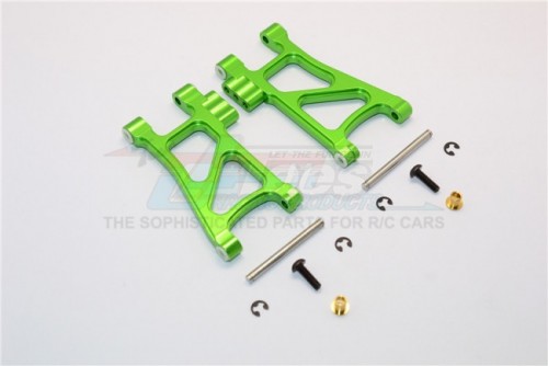 GPM Racing Tamiya TT-02B Aluminium Front Lower Arm - 1Pair Green