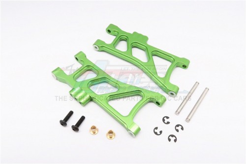 GPM Racing Tamiya TT-02B Aluminium Rear Lower Arm - 1Pair Green
