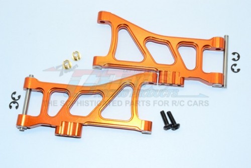 GPM Racing Tamiya TT-02B Aluminium Rear Lower Arm - 1Pair Orange