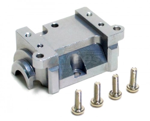 GPM Racing XMods Evolution Touring Aluminum Rear Gear Box Rear Cover With Screws Set Gun Metal