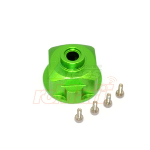 GPM Racing Axial Wraith Aluminium Diff Case - 1Pc Set For Yeti EXO Wraith SCX10 Green