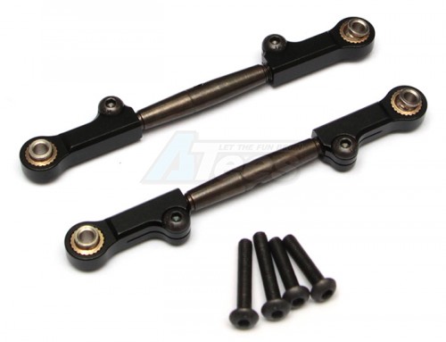 GPM Racing Axial Yeti Spring Steel Steering Anti-Thread Tie Rod With Aluminium Ends - 1Pair Set