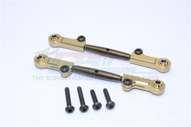 GPM Racing Axial Yeti Spring Steel Steering Anti-Thread Tie Rod With Aluminium Ends - 1Pair Set OCTIT