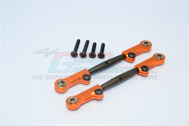 GPM Racing Axial Yeti Spring Steel Upper Anti-Thread Tie Rod With Aluminium Ends - 1Pair Set OCOR