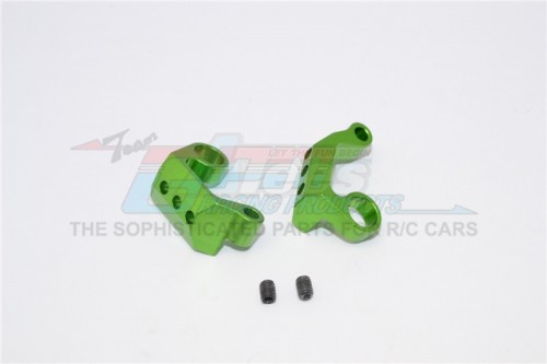 GPM Racing Axial Yeti Aluminium Rear Cage Mount - 1 Pair Green