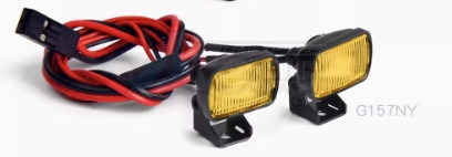 GRC Miscellaneous All 15mm Rectangular Spotlights #L-Yellow Lens