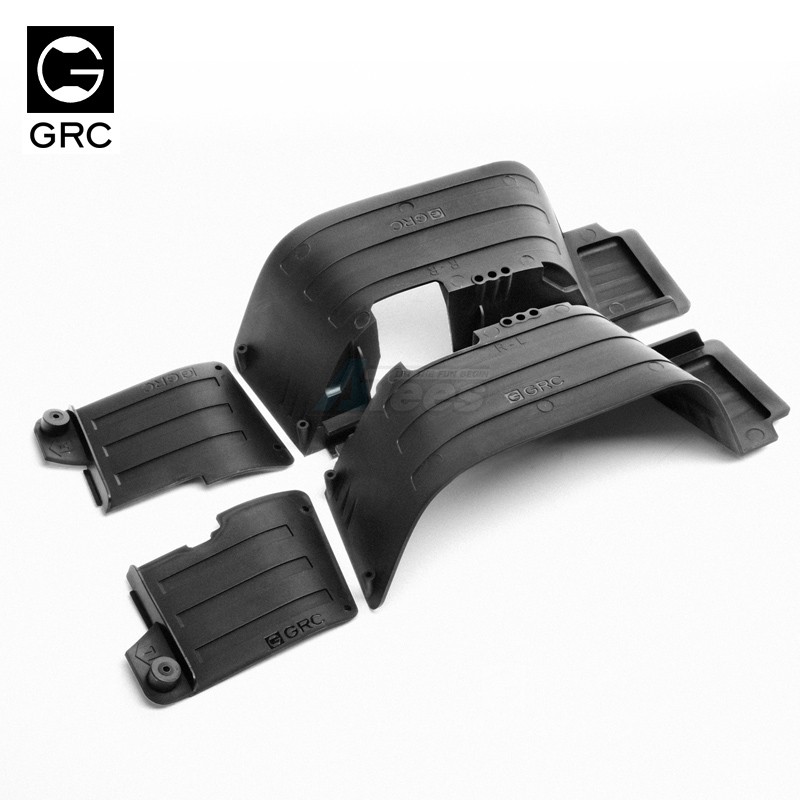 GRC Axial SCX10 II Plastic Front & Rear Inner Fender Set for Axial #90046