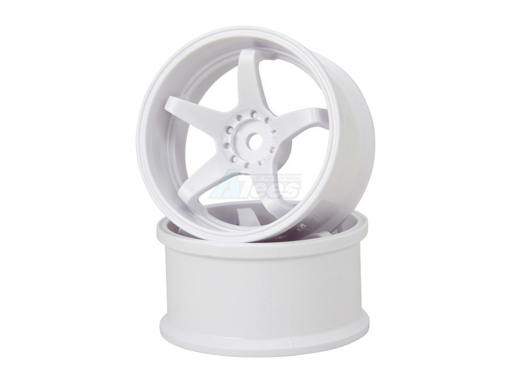HAYATE Miscellaneous All N-Type Drift Wheel Offset 6 White