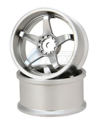 HAYATE Miscellaneous All N-Type Drift Wheel Offset 6 Mat Silver