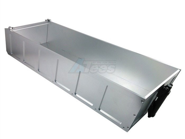 Hercules Hobby Miscellaneous All 1/14 Full Aluminum Tipper Semi Container Only