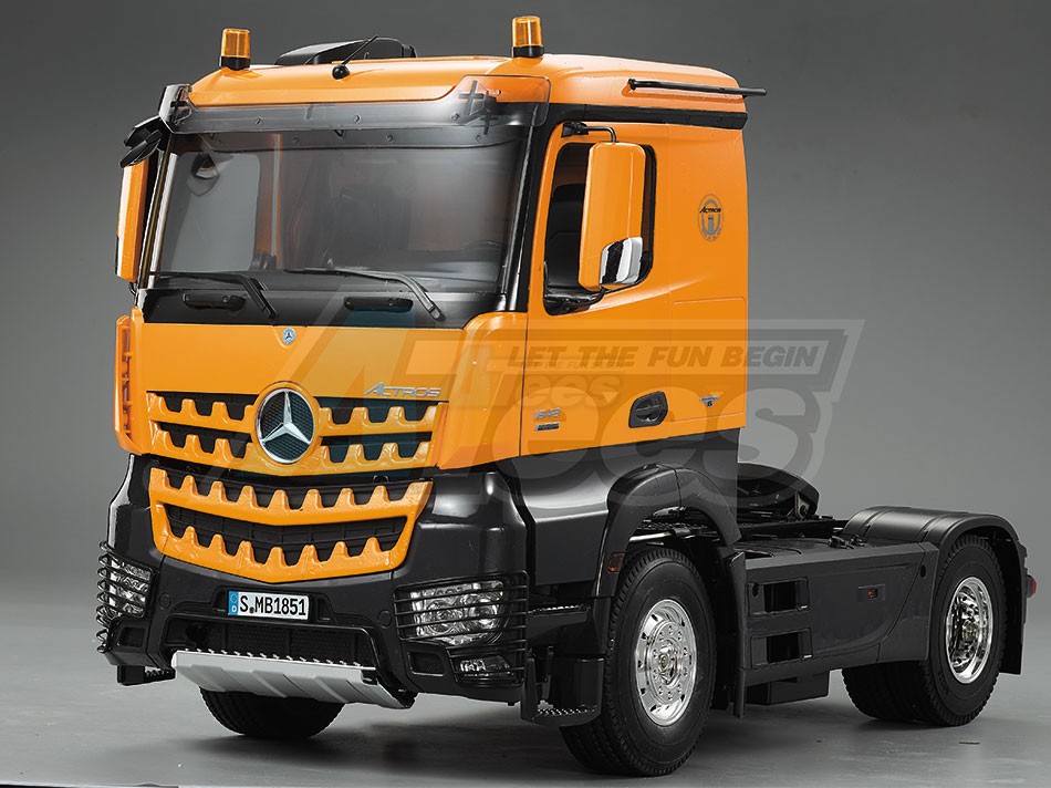 Hercules Hobby Miscellaneous All 1/14 Opening Door Actros Light Space Tractor Truck (4X2) 2 Axle