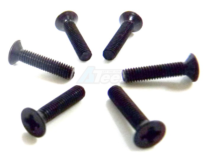 Himoto Himoto Road Warrior Flat Head Screws 3X14 6P