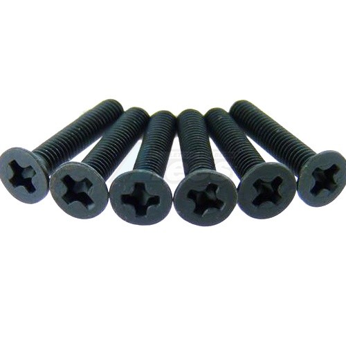 Himoto Himoto Katana Flat Head Screws 3X16 6P
