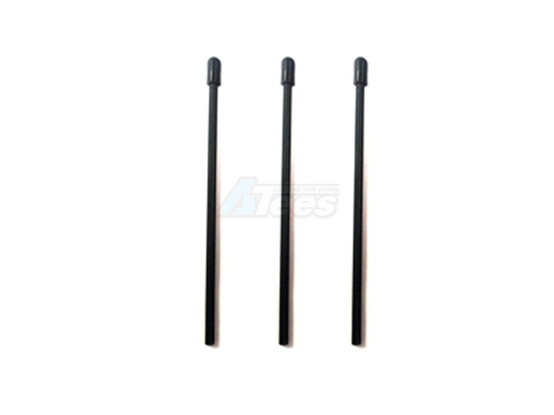 Himoto Himoto Road Warrior Antenna Pipe 3P Black color