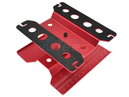 Hobby Details Miscellaneous All RC Car Stand / Repair Station Assembly Platform / Display Stand Red