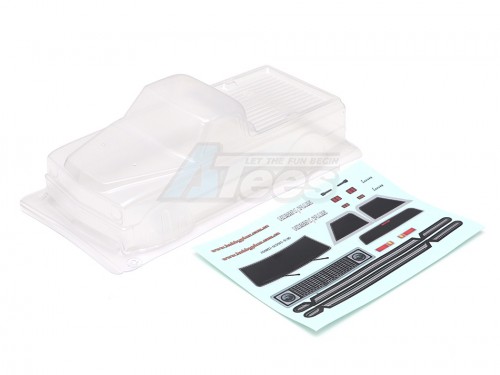 Hobby Plus Hobby Plus CR-18 Clear Lexan CONVOY Body