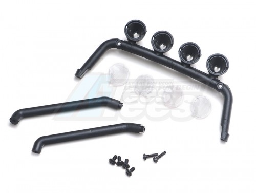 Hobby Plus Hobby Plus CR-18 Convoy Body Roll Cage With Light Mount Set for Convoy