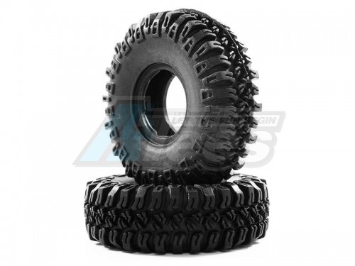 Hobby Plus Hobby Plus CR-18 CR-18 1.0 Inch 56x18.5mm GRABBER M/T Rock Crawling Tire (4)