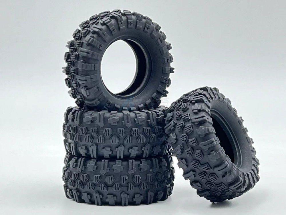 Hobby Plus Hobby Plus CR18P ROCK VAN 1.2inch Mudder Tire ( 60mm ) Comp Compound