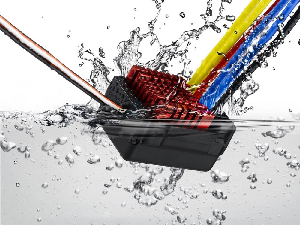 Hobbywing Miscellaneous All QuicRun WP-880 Dual Brushed Waterproof 80A ESC (2-4S)