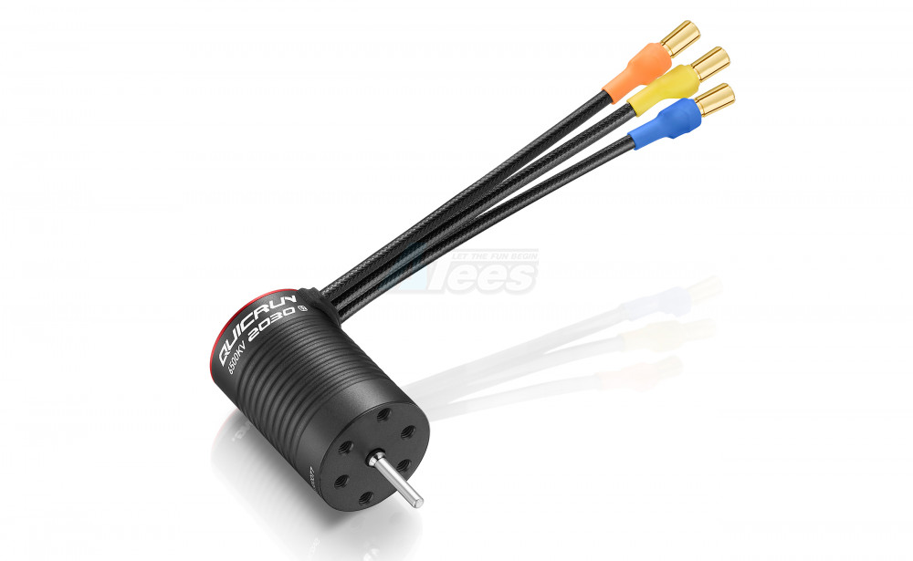 Hobbywing Miscellaneous All QUICRUN-2030SL-5000KV-BLACK-G2 1/18 Sport Brushless Motor
