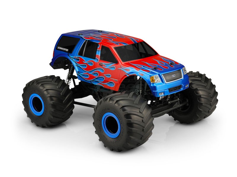 JConcepts Miscellaneous All 2005 Ford Expedition MT Body (7 Inch Width & 12.5 Inch Wheelbase)
