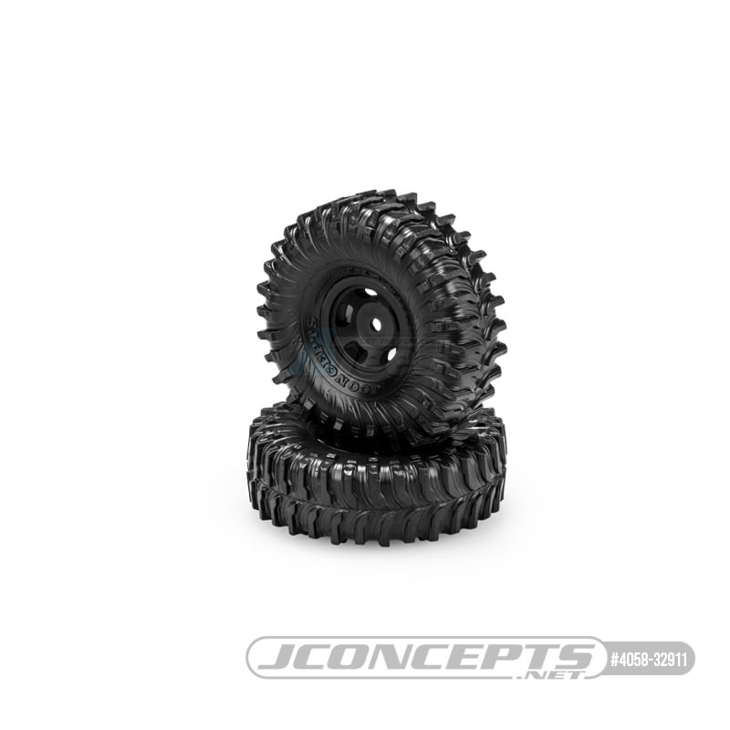 JConcepts Miscellaneous All The Hold Green Compound (Pre-mounted for FCX24 Smasher w/ Glide 5 Wheel)