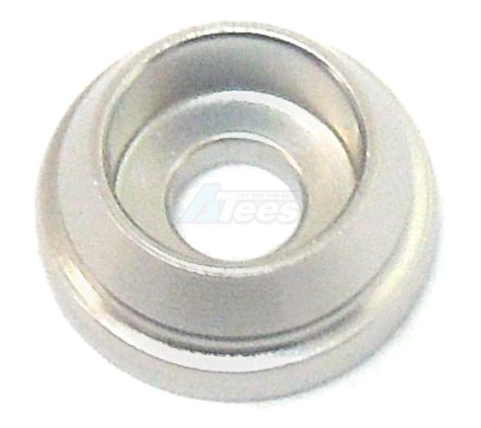 KM Racing KM Racing K8 Alum. Brake Arm Holder Top (Silver)