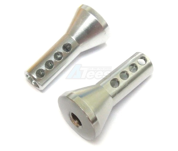 KM Racing KM Racing K8 Alum. Front Body Post (Silver) 2pcs
