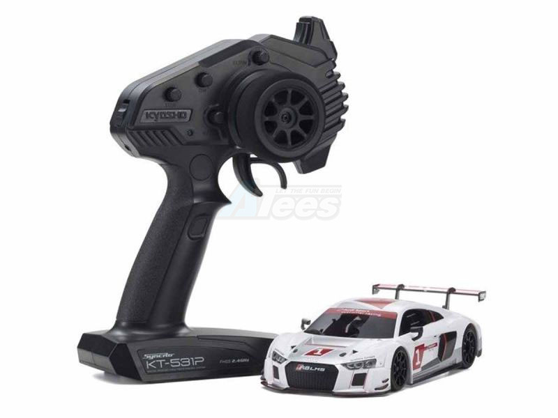 Kyosho Kyosho Mini-Z MR-03 Mini-Z Audi R8 LMS 2015 White Readset RTR