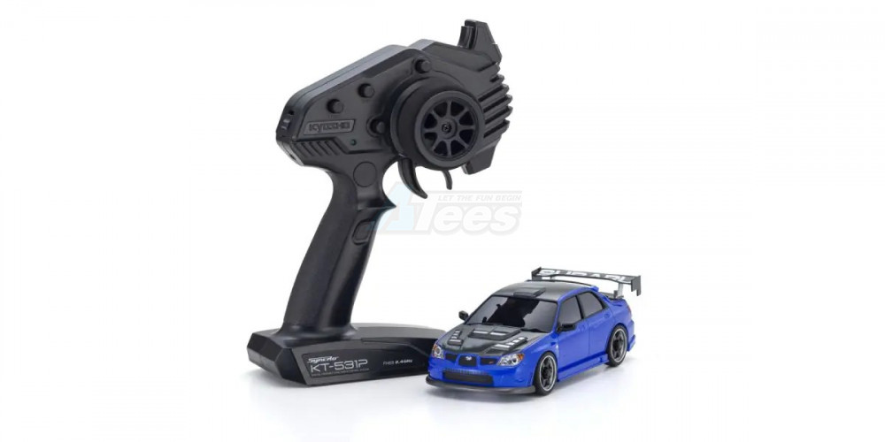 Kyosho Kyosho MINI-Z AWD SUBARU IMPREZA with Aero kit and CFRP hood Metallic Blue