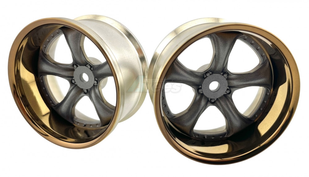 LAB Miscellaneous All Work Vs KF# S1 3p Wheel Standard Rim Offset 6 Bronze Gray Metalic
