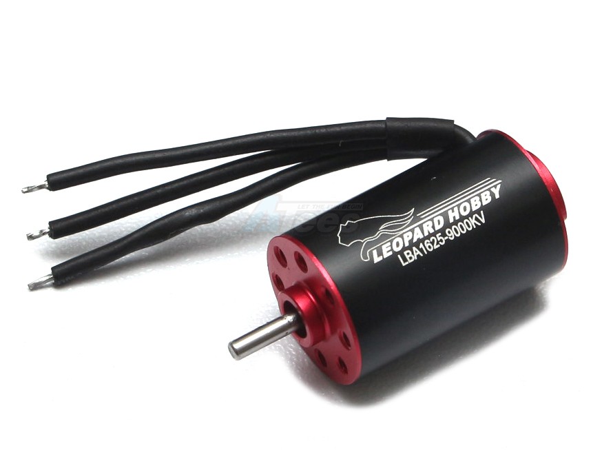 Leopard Hobby Miscellaneous All Leopard 2 Poles Inrunner Brushless Motor 1625 30T/9000KV Motor For 1/18 & 1/16 Rc