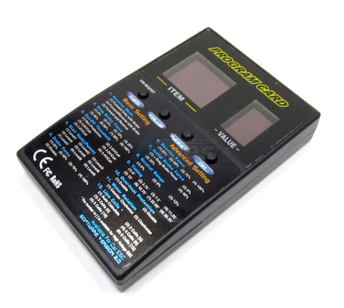 Leopard Hobby Miscellaneous All Leopard Program Card For RC Car Brushless ESC