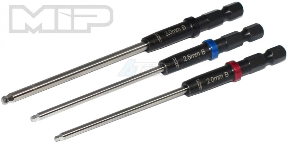 MIP Miscellaneous All MIP Speed Tip™ Ball Hex Driver Wrench Set Gen 2 Metric (3) 2.0mm 2.5mm & 3.0mm