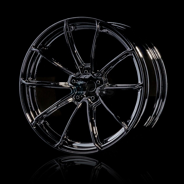 MST Miscellaneous All GTR Wheel (+5) (4) Silver Black