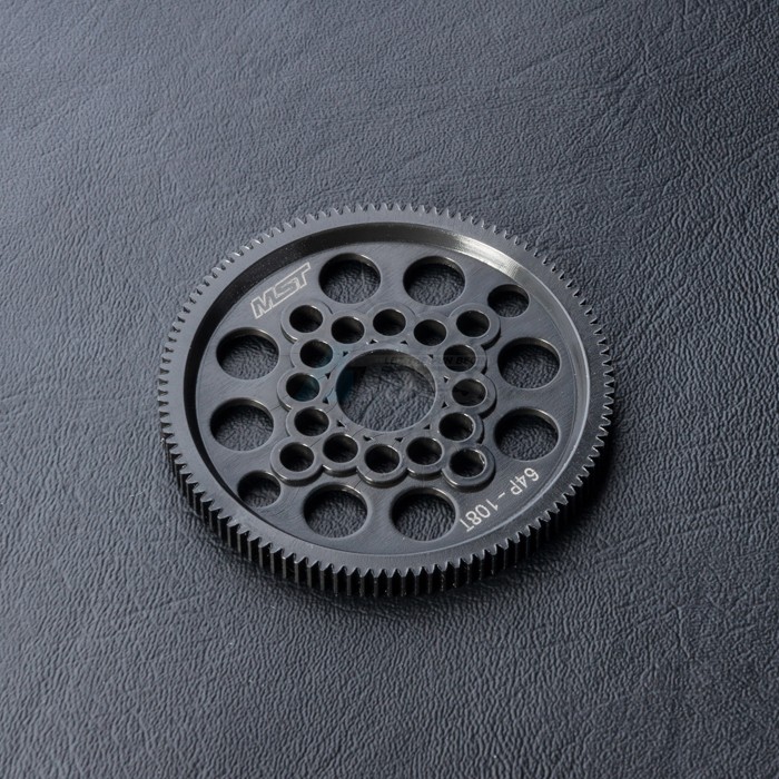 MST Miscellaneous All MST 64P Spur Gear 108T Black